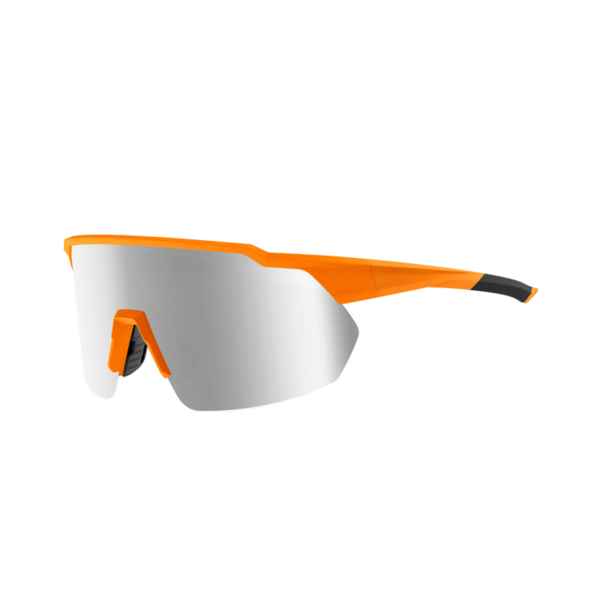 YC-006 sunglasses orang frame silver lens color