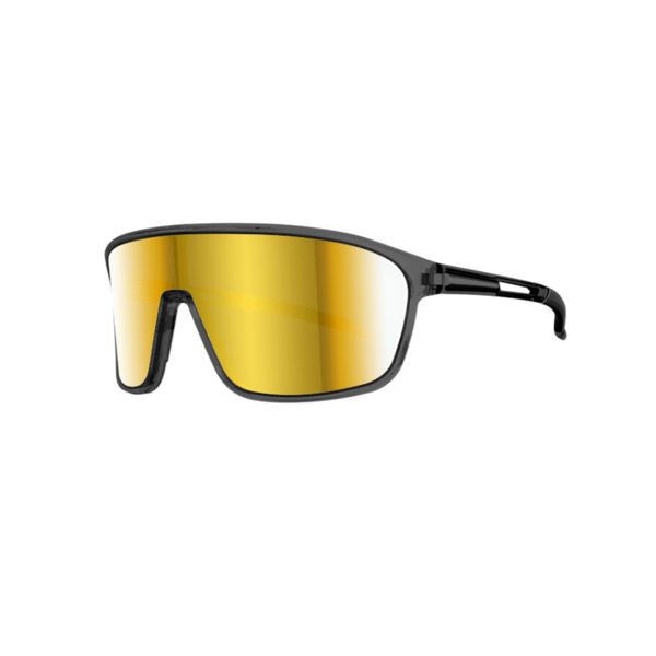 sunglasses cycling sport glasses Polarized gold color lens black